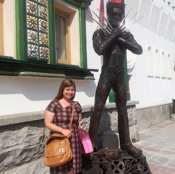 Handwoven Blue Check People Tree Asymmetrical Neckline Midi Dress size 4 - Picture 9 of 9